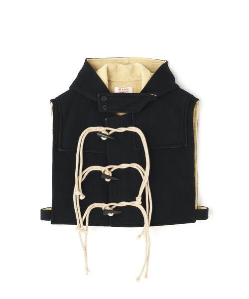 GARDEN TOKYO(ガーデントウキョウ)の「MASU/エムエーエスユー/DUFFLE VEST/M25F9VT001(その他アウター・メンズ・ブラック/グレー・F)」の5枚目の写真
