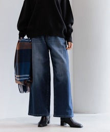 BAYFLOW | [WEB限定/XSサイズ]裏起毛ワイドデニム(デニムパンツ)