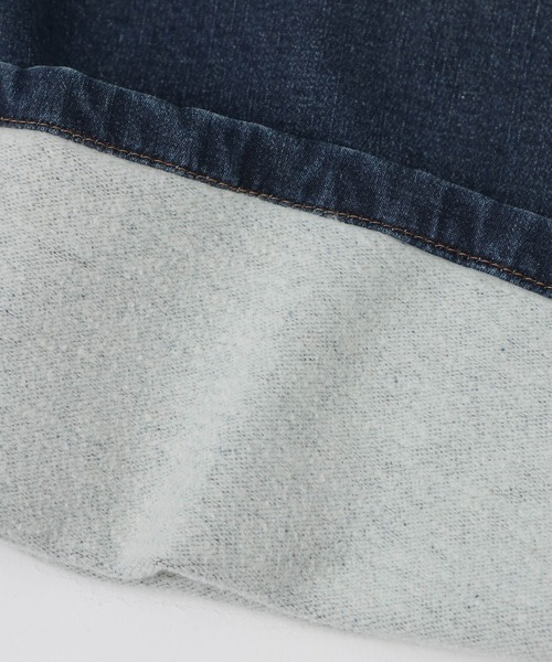 BAYFLOW（ベイフロー）の「[WEB限定/XSサイズ]裏起毛ワイドデニム（デニムパンツ・レディース・インディゴブルー/ブルー・X-SMALL/SMALL/MEDIUM）」の20枚目の写真