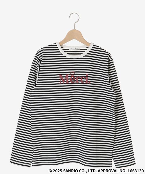 le.coeur blanc(ルクールブラン)の「【HELLO KITTY】Merci刺繍ボーダーロンT(Tシャツ/カットソー・レディース・ブラック系その他/ブラウン系その他3・38)」の17枚目の写真