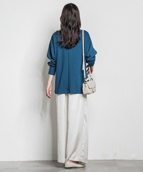 LAUTREAMONT(ロートレアモン)の「カリーヌサテンパンツ≪洗える≫(その他パンツ・レディース・オフホワイト/チャコールグレー・9号/11号/7号)」の14枚目の写真