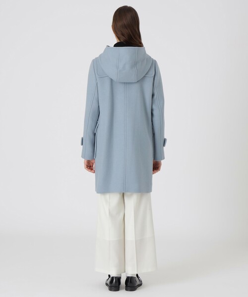 ツイルメルトンダッフルコート（ダッフルコート）｜BLUE LABEL