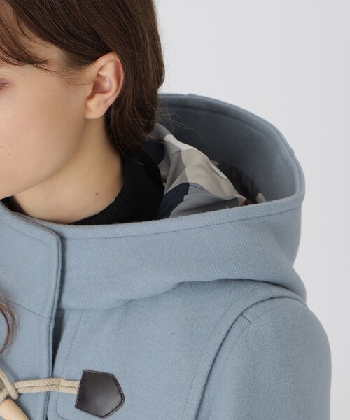 BLUE LABEL CRESTBRIDGE（ブルーレーベルクレストブリッジ）の「ツイルメルトンダッフルコート（ダッフルコート・レディース・オフホワイト/ダークネイビー/ブルー系その他2・36/38）」の13枚目の写真