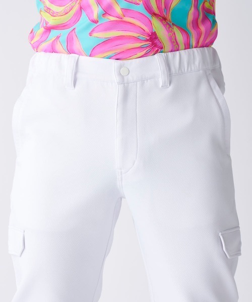 Loudmouth（ラウドマウス）の「【Loudmouth/ラウドマウス】ダンボールニットロングパンツ　カーゴ風　ストレッチ　ゴルフ（その他パンツ・メンズ・ホワイト/ブラック/ネイビー・LARGE/X-LARGE/XX-LARGE/MEDIUM）」の8枚目の写真