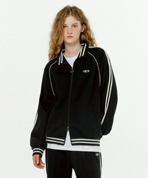 1993STUDIO（1993スタジオ）の「パイピングトラックピケジップアップ_ブラック（その他アウター）」