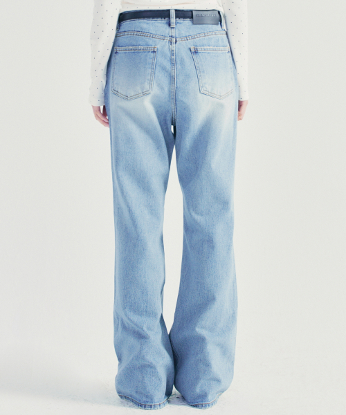 NICK&NICOLE(ニックアンドニコール)の「PIPING POCKET BOOTSCUT DENIM PANTS_BLUE(デニムパンツ・レディース・その他・SMALL/MEDIUM/LARGE)」の7枚目の写真