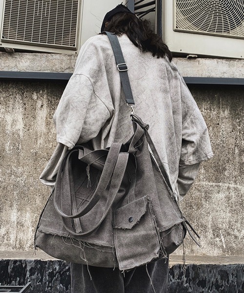 セール】ヴィンテージ加工 メッセンジャーバッグ ユニセックス