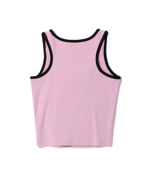 YOUHEE(ユヒ)の「PEARL STRAP GRAPHIC SLEEVELESS PINK(Tシャツ/カットソー・レディース・その他・FREE)」の3枚目の写真