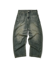 Verdnt（バーダント）の「スレッチウォッシュドバルーンデニムパンツ[デザートインディゴ]（デニムパンツ）」