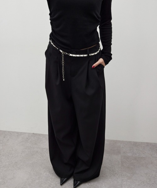 HANNE(アン)の「チェーンベルト(ベルト・レディース・ホワイト/ブラック・FREE)」の18枚目の写真