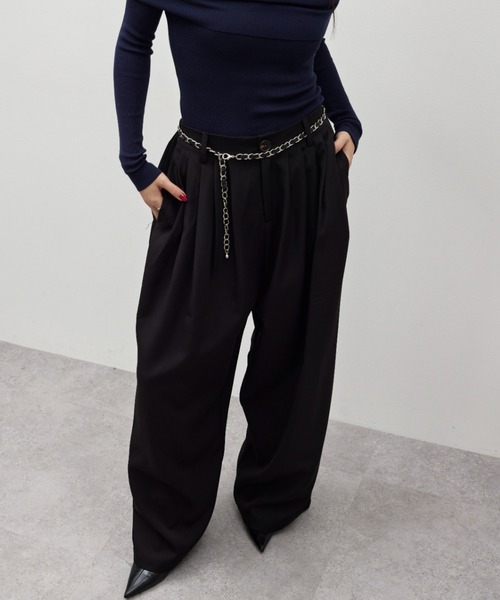 HANNE(アン)の「チェーンベルト(ベルト・レディース・ホワイト/ブラック・FREE)」の11枚目の写真