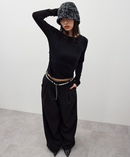 HANNE(アン)の「チェーンベルト(ベルト・レディース・ホワイト/ブラック・FREE)」の17枚目の写真