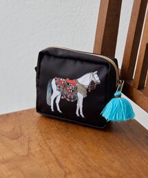 ear PAPILLONNER（イアパピヨネ）の「sampo×earホースポーチ（ポーチ）」