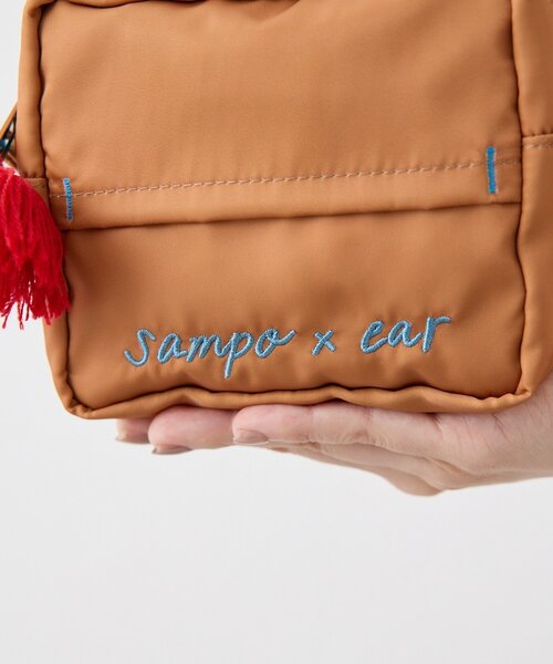 ear PAPILLONNER(イアパピヨネ)の「sampo×earホースポーチ(ポーチ・レディース・ブラック/キャメル・FREE)」の12枚目の写真