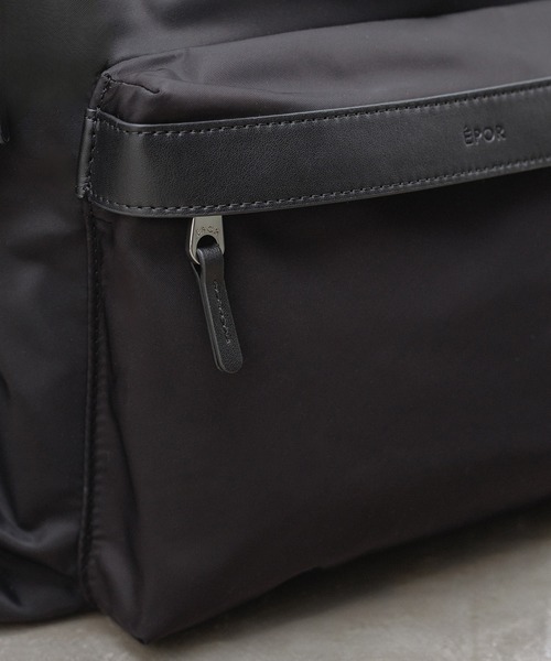 E'POR（エポール）の「【E'POR】【撥水】 Pac Sac Mini（パックサック ミニ）【26SS/新型】/一部WEB限定（バックパック/リュック・レディース・ダークブラウン/ベージュ/ブラック/グレー・FREE）」の9枚目の写真