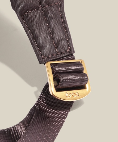 E'POR（エポール）の「【E'POR】【撥水】 Pac Sac Mini（パックサック ミニ）【26SS/新型】/一部WEB限定（バックパック/リュック・レディース・ダークブラウン/ベージュ/ブラック/グレー・FREE）」の19枚目の写真