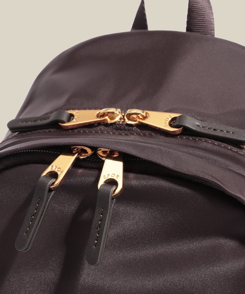 E'POR（エポール）の「【E'POR】【撥水】 Pac Sac Mini（パックサック ミニ）【26SS/新型】/一部WEB限定（バックパック/リュック・レディース・ダークブラウン/ベージュ/ブラック/グレー・FREE）」の22枚目の写真