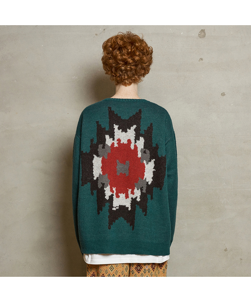 Ortega Mohair Knit Sweater / Emerald