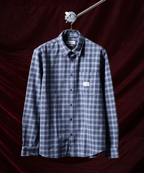 GUESS JEANS(ゲスジーンズ)の「GUESS JEANS チェック長袖シャツ(シャツ/ブラウス・メンズ・ダークグレー/ダークブルー・XL/S/L/M)」の5枚目の写真