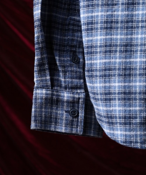 GUESS JEANS(ゲスジーンズ)の「GUESS JEANS チェック長袖シャツ(シャツ/ブラウス・メンズ・ダークグレー/ダークブルー・XL/S/L/M)」の12枚目の写真