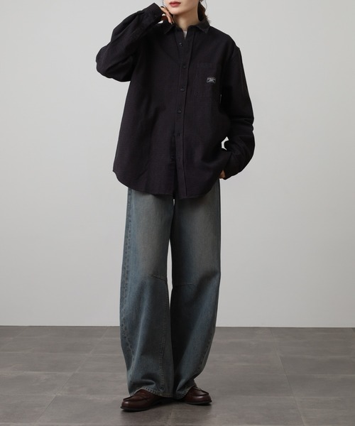 GUESS JEANS(ゲスジーンズ)の「GUESS JEANS チェック長袖シャツ(シャツ/ブラウス・メンズ・ダークグレー/ダークブルー・XL/S/L/M)」の19枚目の写真