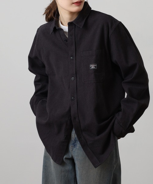 GUESS JEANS(ゲスジーンズ)の「GUESS JEANS チェック長袖シャツ(シャツ/ブラウス・メンズ・ダークグレー/ダークブルー・XL/S/L/M)」の18枚目の写真
