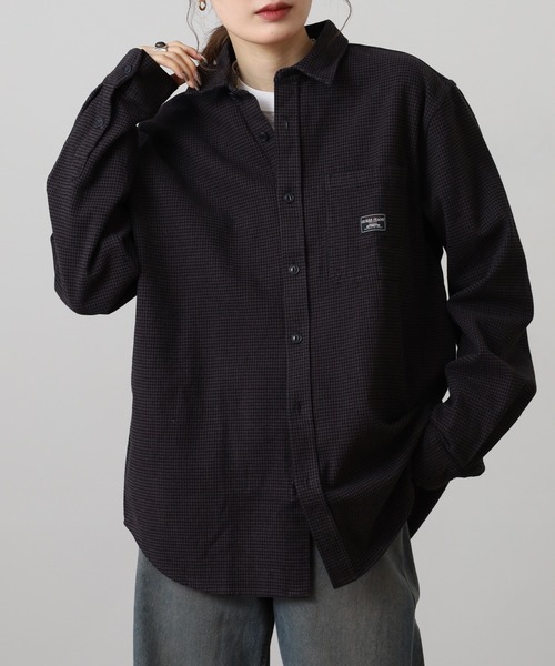 GUESS JEANS(ゲスジーンズ)の「GUESS JEANS チェック長袖シャツ(シャツ/ブラウス・メンズ・ダークグレー/ダークブルー・XL/S/L/M)」の15枚目の写真