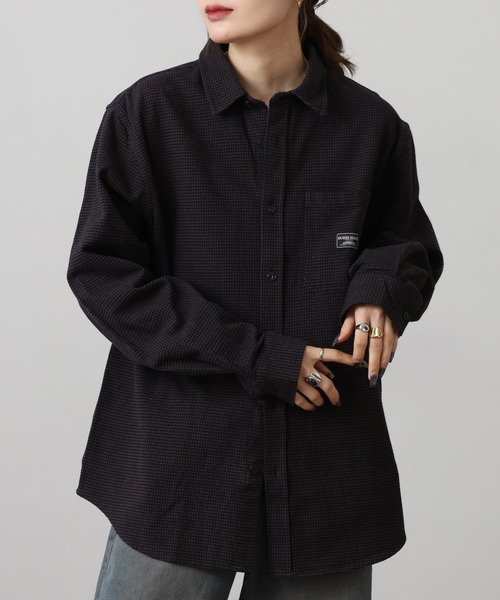 GUESS JEANS(ゲスジーンズ)の「GUESS JEANS チェック長袖シャツ(シャツ/ブラウス・メンズ・ダークグレー/ダークブルー・XL/S/L/M)」の14枚目の写真