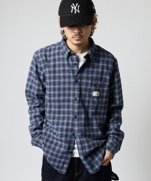 GUESS JEANS(ゲスジーンズ)の「GUESS JEANS チェック長袖シャツ(シャツ/ブラウス・メンズ・ダークグレー/ダークブルー・XL/S/L/M)」の22枚目の写真