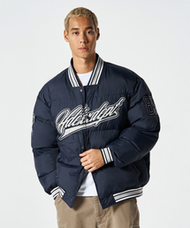 HDEX（エイチデックス）の「パディッドベースボールプファージャケット (ネイビー)（ダウンジャケット/コート）」