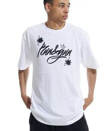 ラン＆ガン 半袖Tシャツ ホワイト ブラック