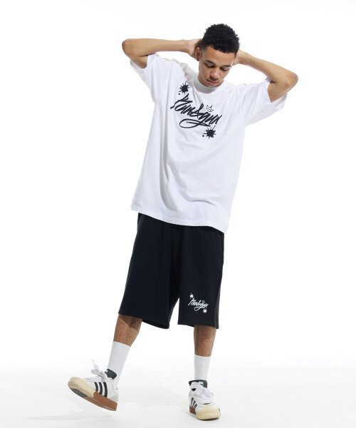 CREAM SODA LAB(クリームソーダラボ)の「ラン&ガン 半袖Tシャツ ホワイト ブラック(Tシャツ/カットソー・メンズ・その他・MEDIUM/LARGE/X-LARGE/XX-LARGE)」の4枚目の写真