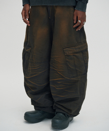 suade（スエード）の「WASHED CARGO PANTS [DARK BLACK]（その他パンツ）」
