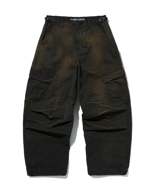 suade（スエード）の「WASHED CARGO PANTS [DARK BLACK]（その他パンツ・レディース・その他・SMALL/MEDIUM/LARGE）」の4枚目の写真