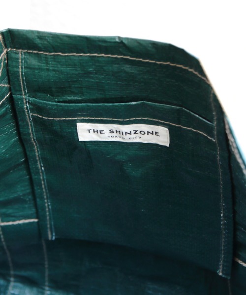 THE SHINZONE(ザ シンゾーン)の「THE SHINZONE/シンゾーン ピクニックバッグ S PICNIC BAG(SMALL) 26MMSIT01(トートバッグ・レディース・グリーン/ネイビー・FREE)」の4枚目の写真