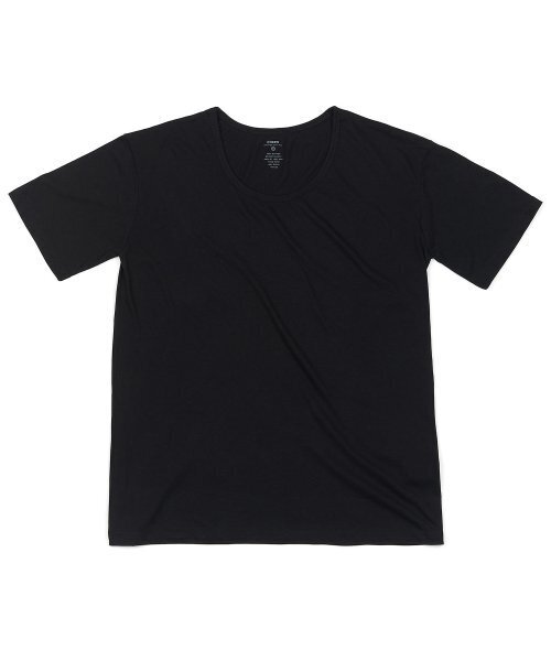GOZER(ゴーザー)の「UNDER HALF T-SHIRT_BLACK(Tシャツ/カットソー・メンズ・その他・MEDIUM/SMALL/X-LARGE/XX-LARGE/LARGE)」の4枚目の写真