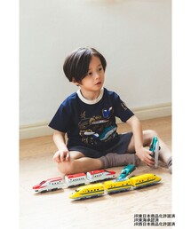 BEAMS mini（ビームスミニ）の「JR 新幹線 Tシャツ 2026SS（90～140cm）外遊び プチプラ 保育園 通学 電車（Tシャツ/カットソー）」