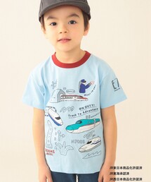 BEAMS mini | JR 新幹線 Tシャツ 2026SS（90～140cm）(Tシャツ/カットソー)