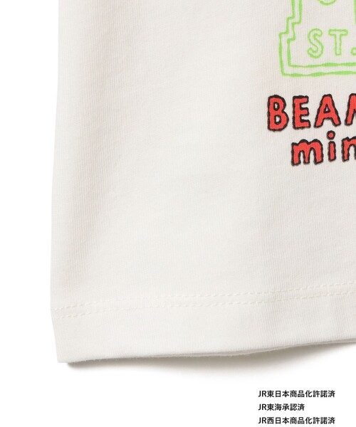 BEAMS mini（ビームスミニ）の「JR 新幹線 Tシャツ 2026SS（90～140cm）（Tシャツ/カットソー・キッズ・サックスブルー/ネイビー/オフホワイト・100/90/140/130/120/110）」の12枚目の写真