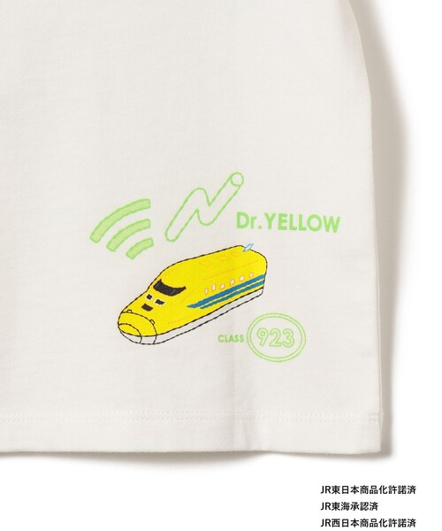 BEAMS mini（ビームスミニ）の「JR 新幹線 Tシャツ 2026SS（90～140cm）（Tシャツ/カットソー・キッズ・サックスブルー/ネイビー/オフホワイト・100/90/140/130/120/110）」の15枚目の写真