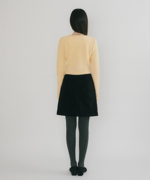 REORG（リオルグ）の「OSON コットンベルベットミニスカート ブラック（スカート・レディース・その他・SMALL/MEDIUM）」の9枚目の写真