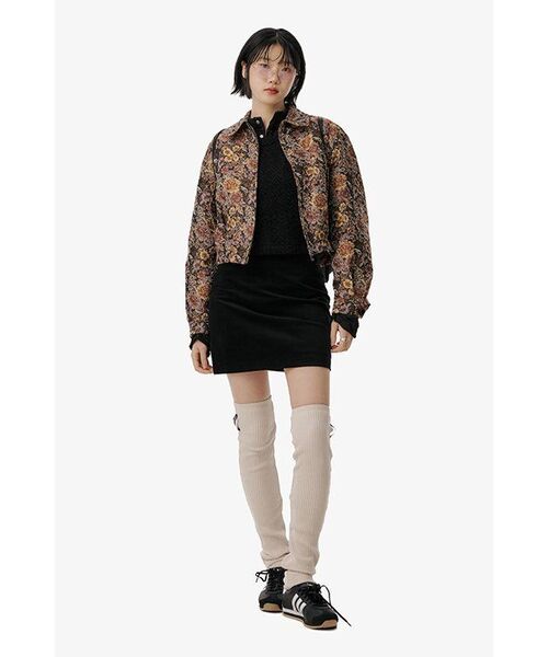 REORG（リオルグ）の「OSON コットンベルベットミニスカート ブラック（スカート・レディース・その他・SMALL/MEDIUM）」の5枚目の写真