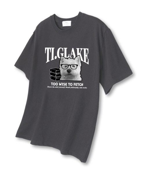 TI.GLAKE(ティーグレイク)の「トゥワイズ オーバーサイズ 半袖Tシャツ ダークグレー(Tシャツ/カットソー・メンズ・その他・LARGE/X-LARGE/XX-LARGE)」の1枚目の写真