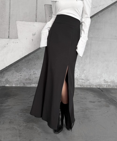 LVEU.】ハイウエストマーメイドスカート / ボトムス スカート