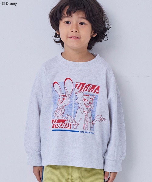 MARKEY'S(マーキーズ)の「【ズートピア】プリントロンTee(Tシャツ/カットソー・キッズ・ホワイト系その他/ベージュ系その他/パープル系その他/チャコール/グリーン系その他・80/90/95/100/110/120/130)」の14枚目の写真