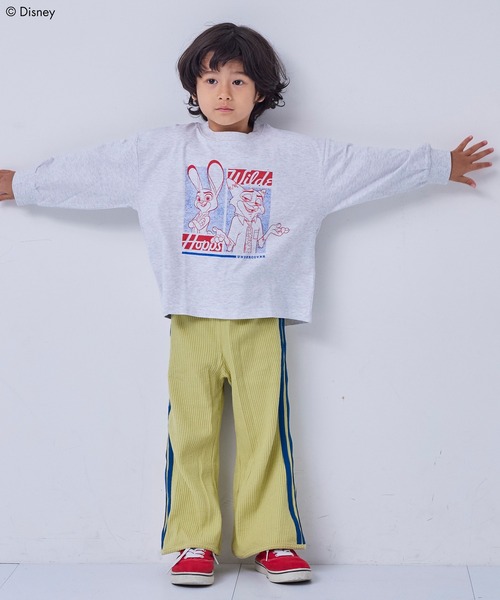 MARKEY'S(マーキーズ)の「【ズートピア】プリントロンTee(Tシャツ/カットソー・キッズ・ホワイト系その他/ベージュ系その他/パープル系その他/チャコール/グリーン系その他・80/90/95/100/110/120/130)」の15枚目の写真