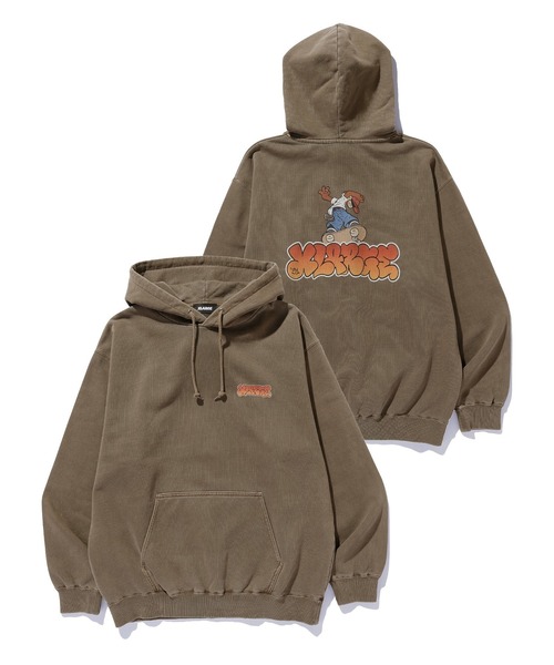 XLARGE（エクストララージ）の「PIGMENT SKATE KID HOODED SWEATSHIRT