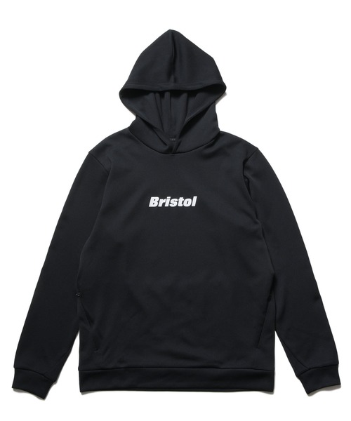 F.C.Real Bristol(エフシーレアルブリストル)の「QUARTER KNIT PULLOVER HOODIE(パーカー・メンズ・ブラック/オフホワイト・SMALL/MEDIUM/LARGE/X-LARGE/XX-LARGE)」の2枚目の写真