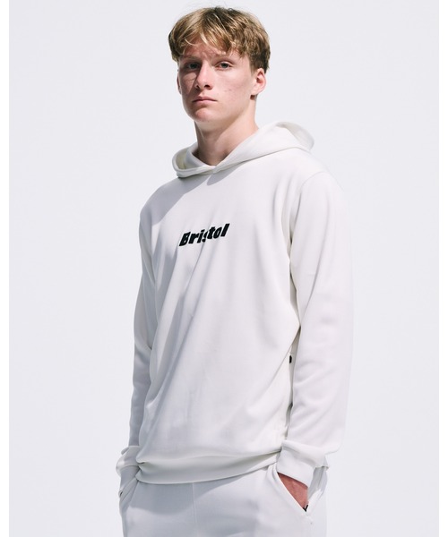 F.C.Real Bristol(エフシーレアルブリストル)の「QUARTER KNIT PULLOVER HOODIE(パーカー・メンズ・ブラック/オフホワイト・SMALL/MEDIUM/LARGE/X-LARGE/XX-LARGE)」の7枚目の写真