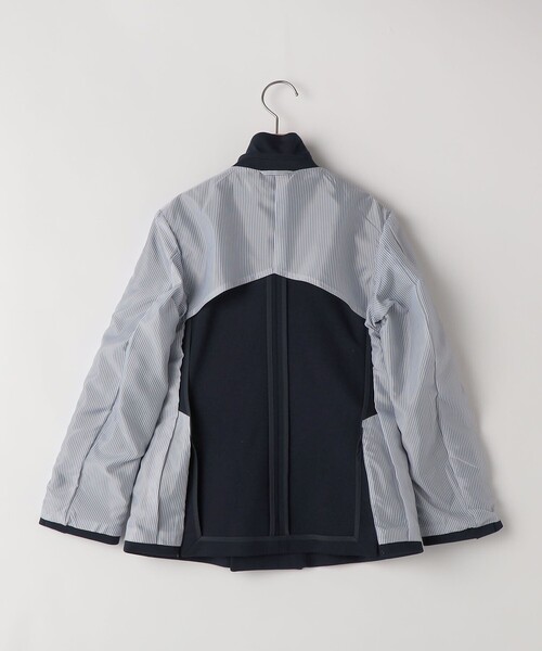 SHIPS KIDS:140～160cm /セレモニー ポンチ ダブルボタン ジャケット